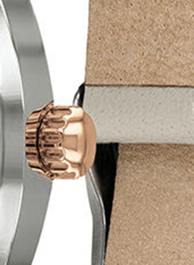 كوتش ساعة بيري بقرص أبيض فضي - طراز 14503116 للنساء - Image 5