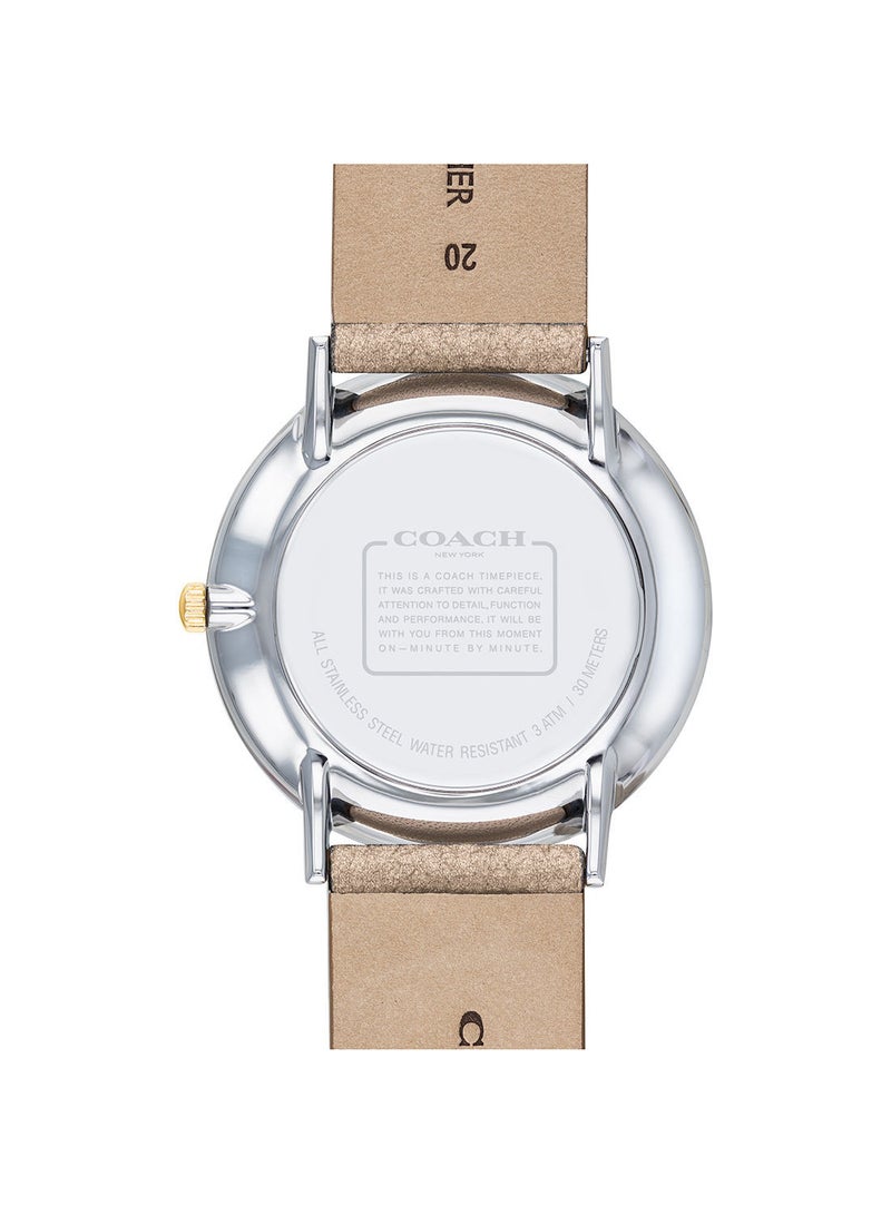 COACH Women's Perry  Silver White Dial Watch - 14503157 - Image 3