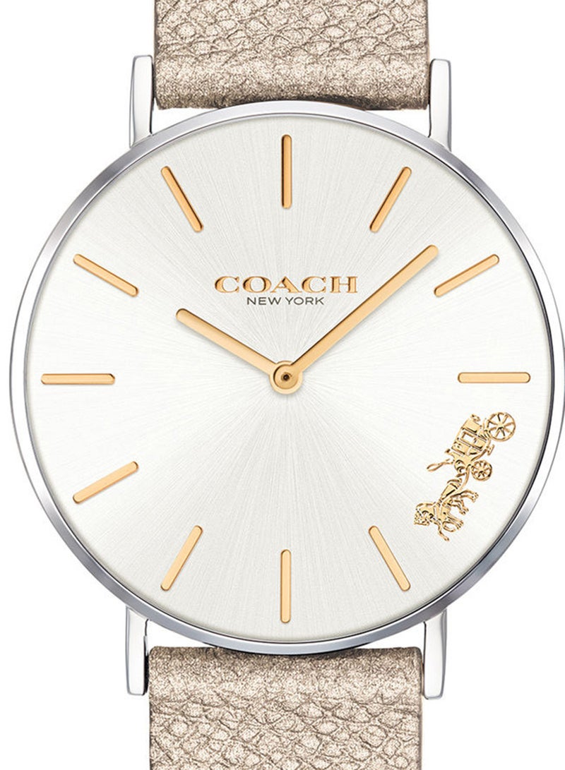 COACH Women's Perry  Silver White Dial Watch - 14503157 - Image 5