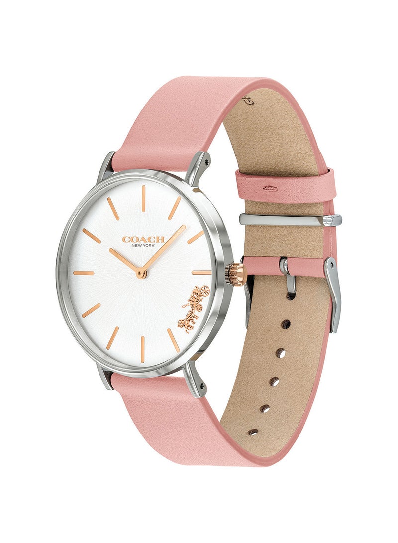 COACH Women's Perry  Silver White Dial Watch - 14503258 - Image 2