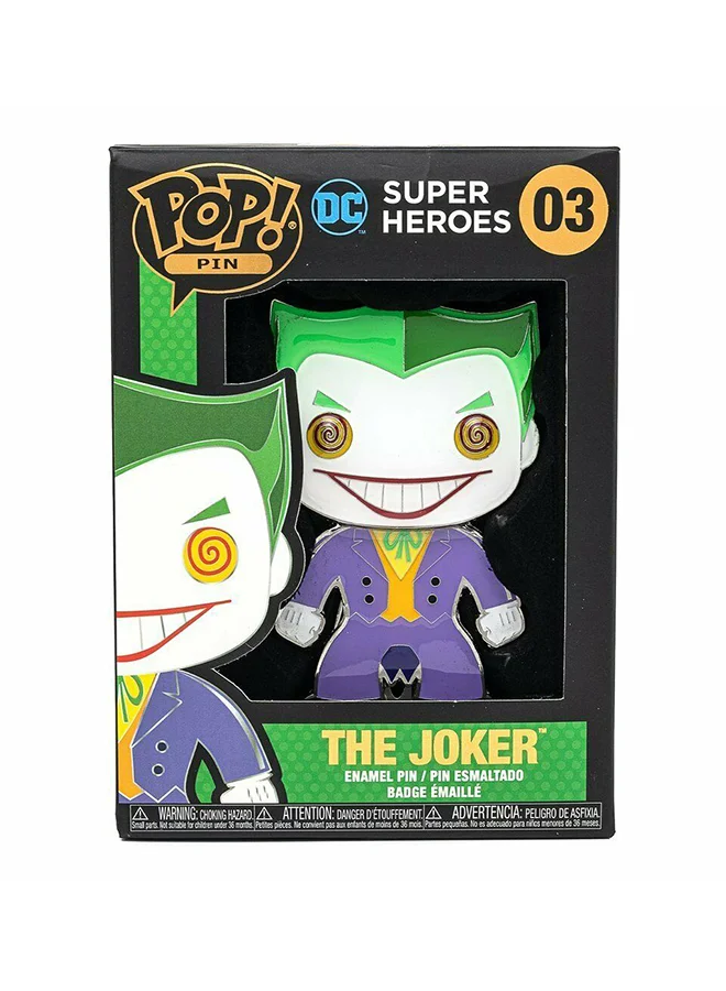 Funko Enamel POP Pin! Joker Collectable Enamel Figure DCCPP0003