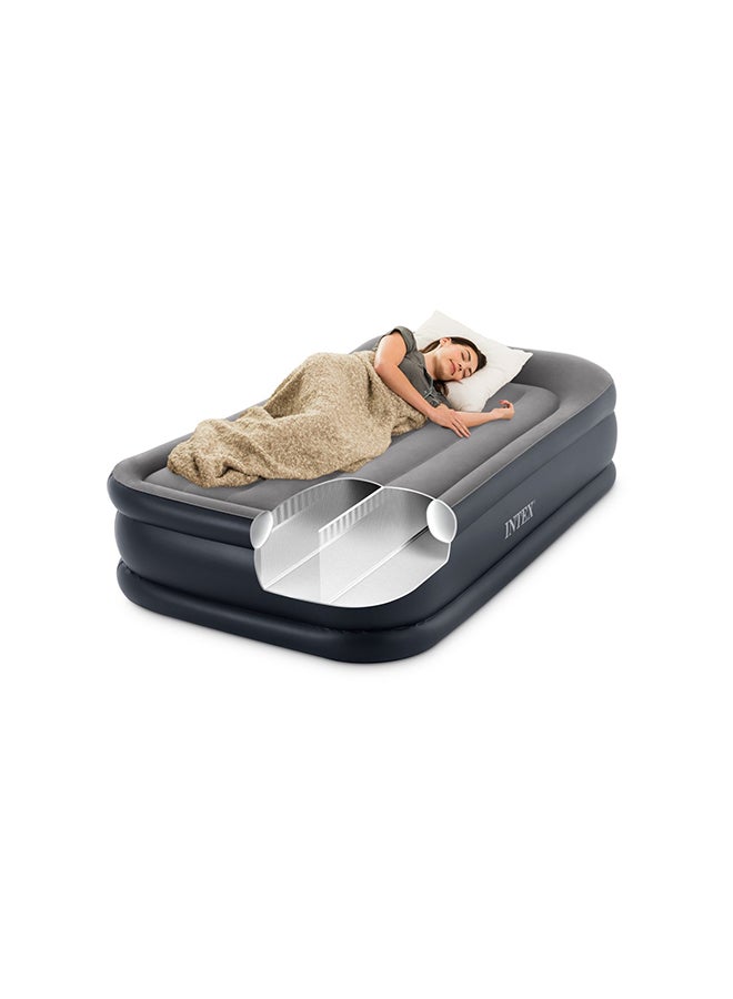 INTEX - Durabeam Plus Series Deluxe Pillow Rest Raised Air Mattress  99X191X42Cm Multicolour 99x191x42cm - Image 1