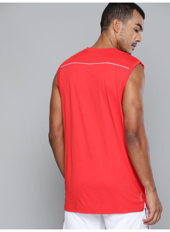 HRX by Hrithik Roshan - Casual Comfortable Vest Orange - Image 1