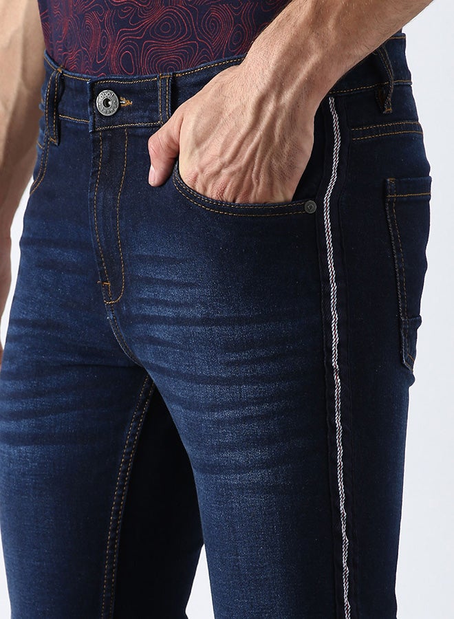 ABOF - Slim Fit Jeans Blue - Image 1