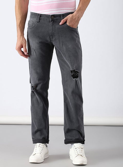 Slim Fit Jeans Grey