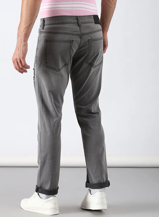 ABOF Slim Fit Jeans Dark Wash1