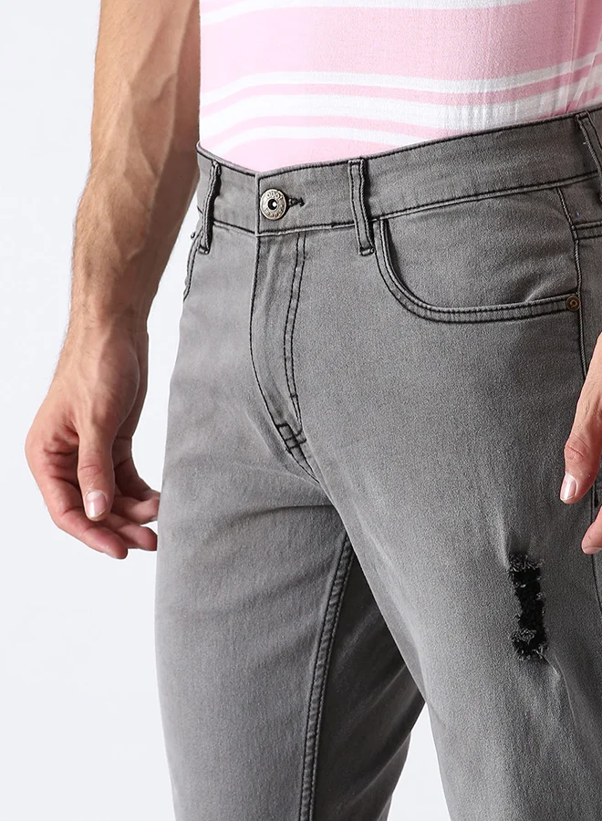 ABOF Slim Fit Jeans Dark Wash1