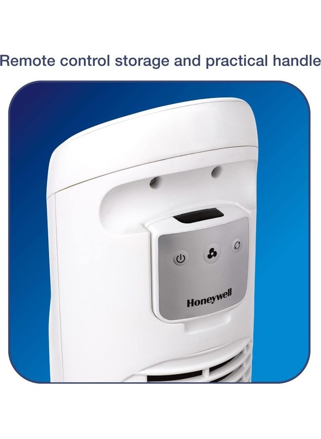Honeywell QuietSet Tower Fan with Remote Control HYF260E White  - Image 5