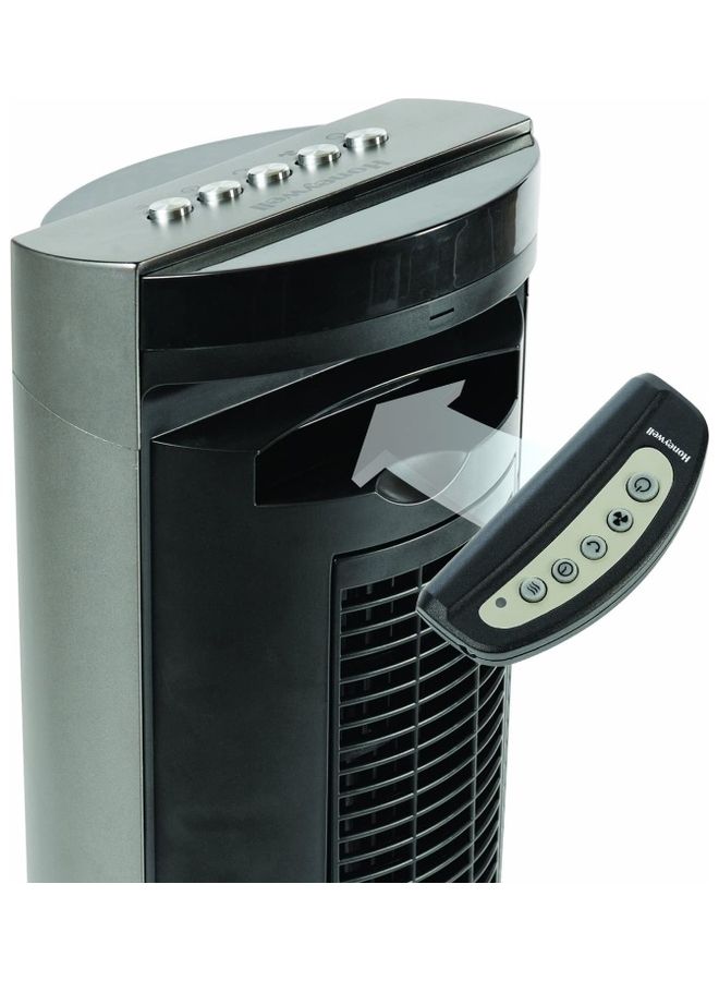Comfort Control Tower Fan 3 Speed Settings, Oscillating 110 DEGREE, Timer Function, Remote Control, Easy to Use Controls HO-5500RE Black