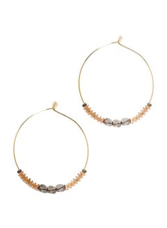 R&B Metallic Hoop Earrings  - Image 1