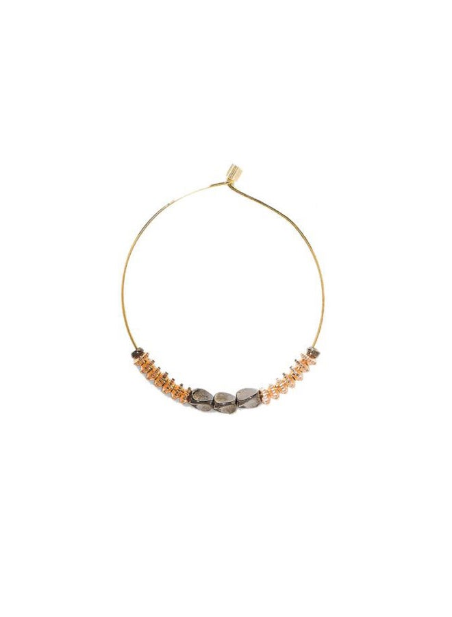R&B Metallic Hoop Earrings  - Image 4