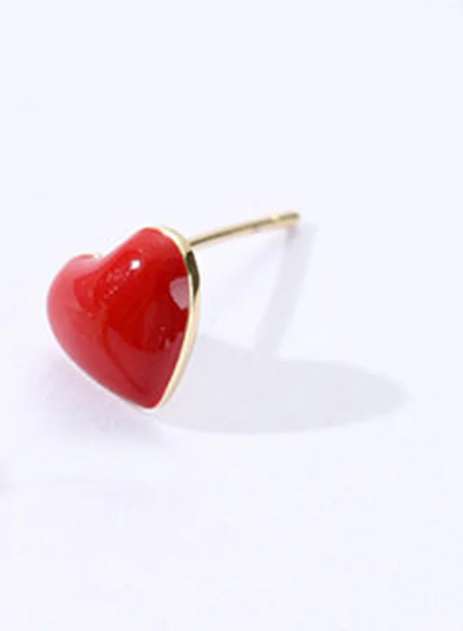 XIMI VOGUE Lovely Pony Asymmetric Stud Earrings