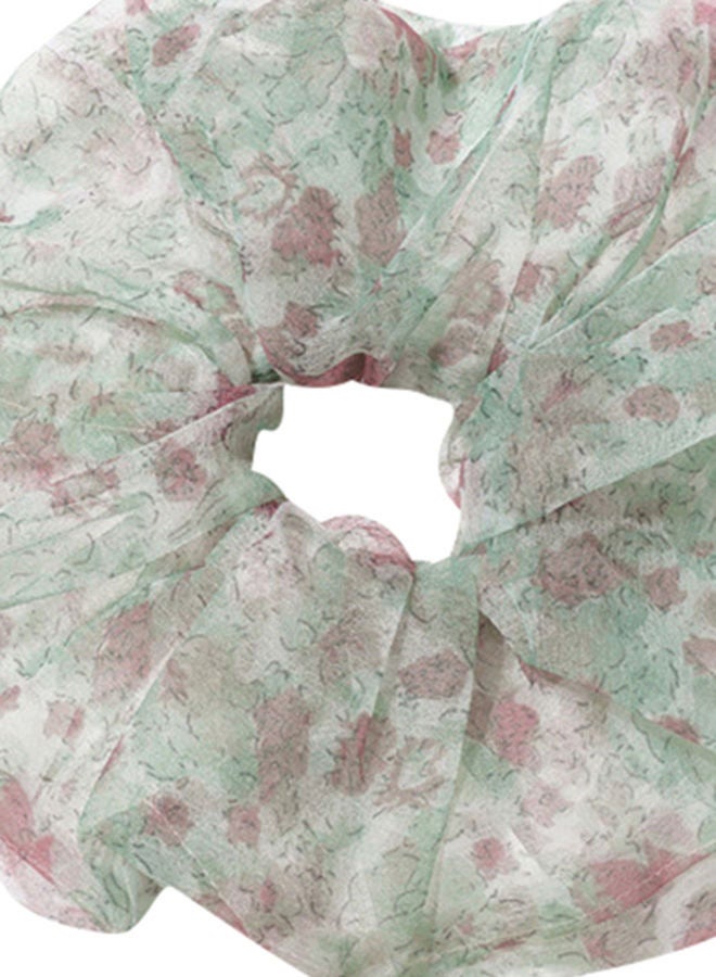 Aila - Floral Print Scrunchies - Image 1