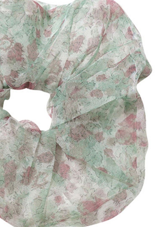 Aila - Floral Print Scrunchies - Image 1