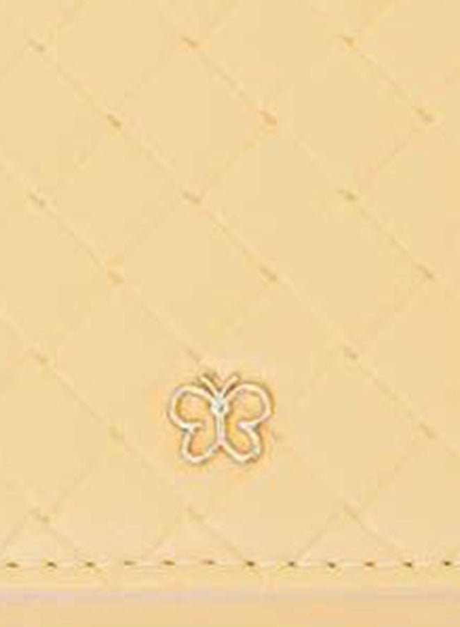 R&B - Bi Fold Pu Casual Womens Square Wallet Yellow - Image 1