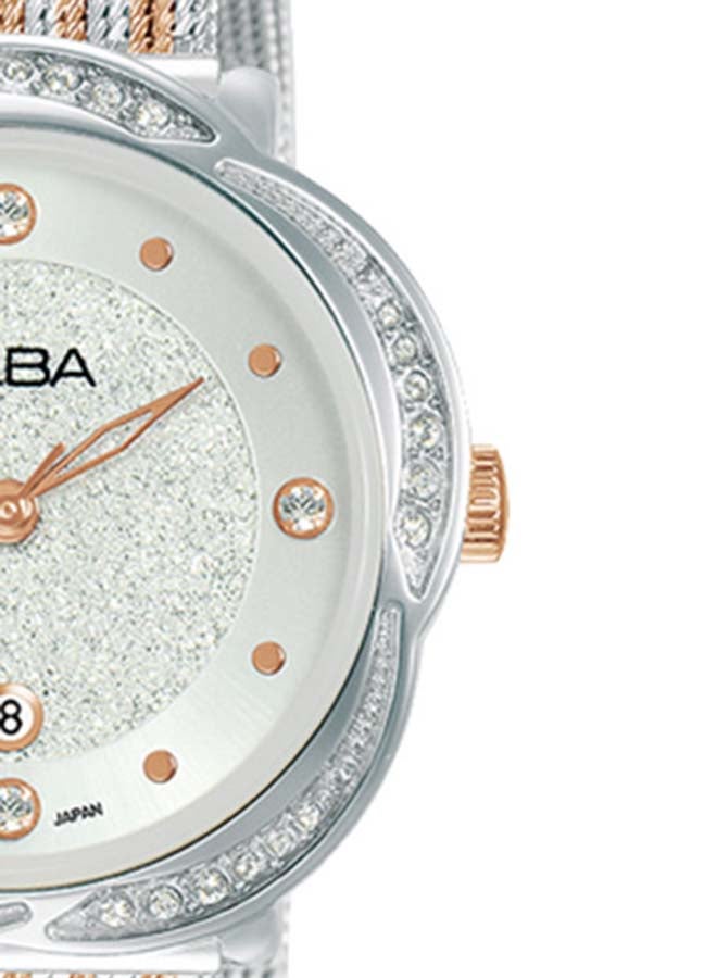 ألبا Women's Stainless Steel Analog Watch AH7X11X1 - Image 3