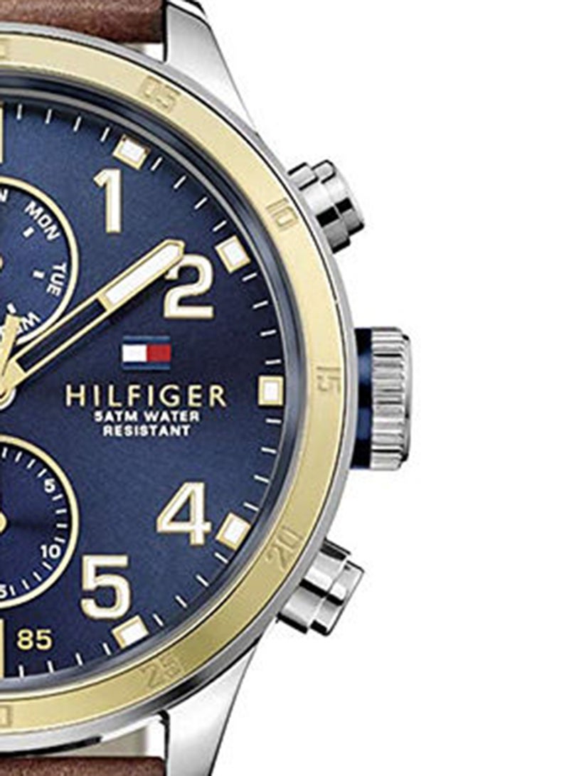 TOMMY HILFIGER Men's Trent  Navy Dial Watch - 1791137  - Image 4