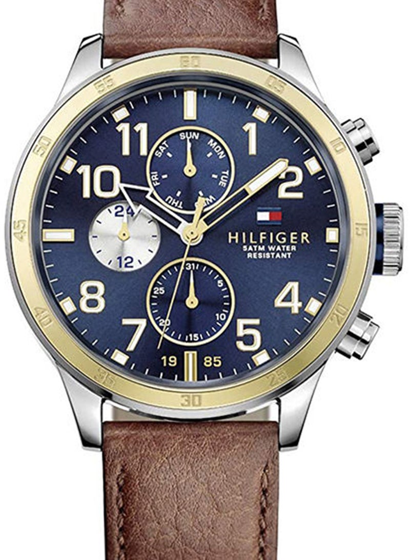 TOMMY HILFIGER Men's Trent  Navy Dial Watch - 1791137  - Image 5