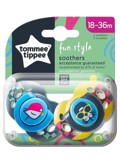 Fun Style Soother, Pack Of 2, 18-36 Months - v1658505696/N53336993A_2