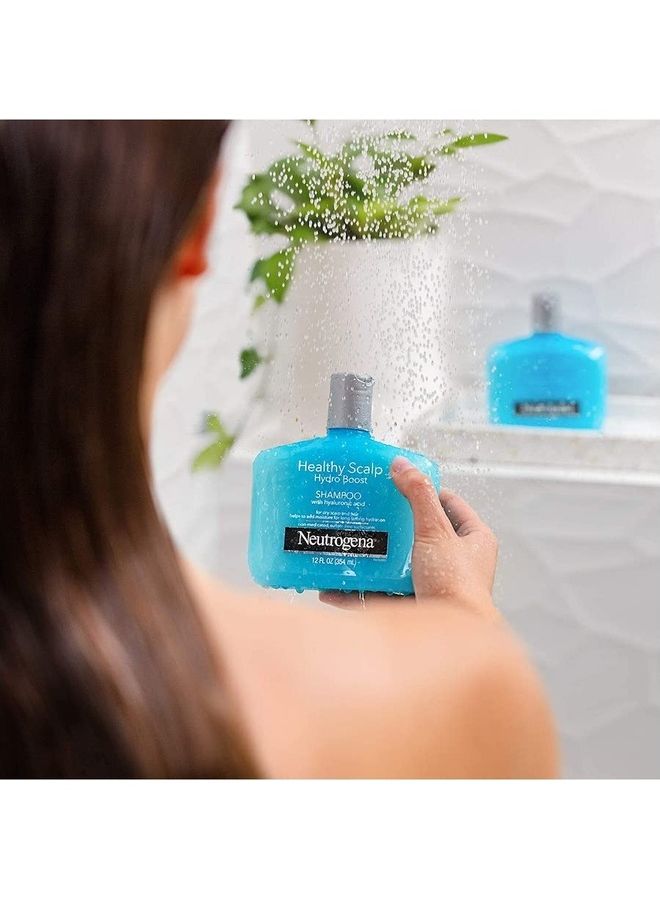 Neutrogena - Moisturizing Healthy Scalp Hydro Boost Shampoo For Dry Hair And Scalp, With Hydrating Hyaluronic Acid, pH-Balanced, Paraben And Phthalate-Free Color-Safe - Image 1