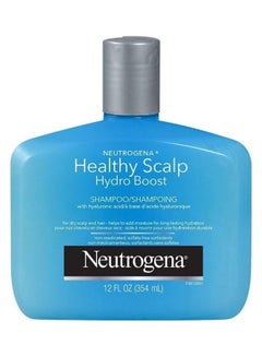 Moisturizing Healthy Scalp Hydro Boost Shampoo For Dry Hair And Scalp, With Hydrating Hyaluronic Acid, pH-Balanced, Paraben And Phthalate-Free Color-Safe