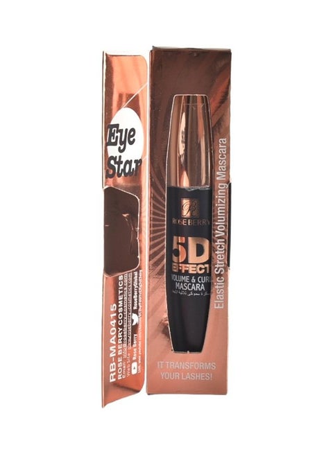 5D Effect Volume & Curl Mascara Black