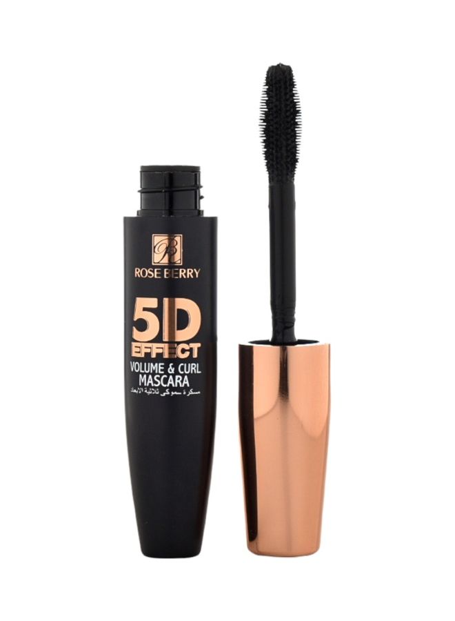 5D Effect Volume & Curl Mascara Black