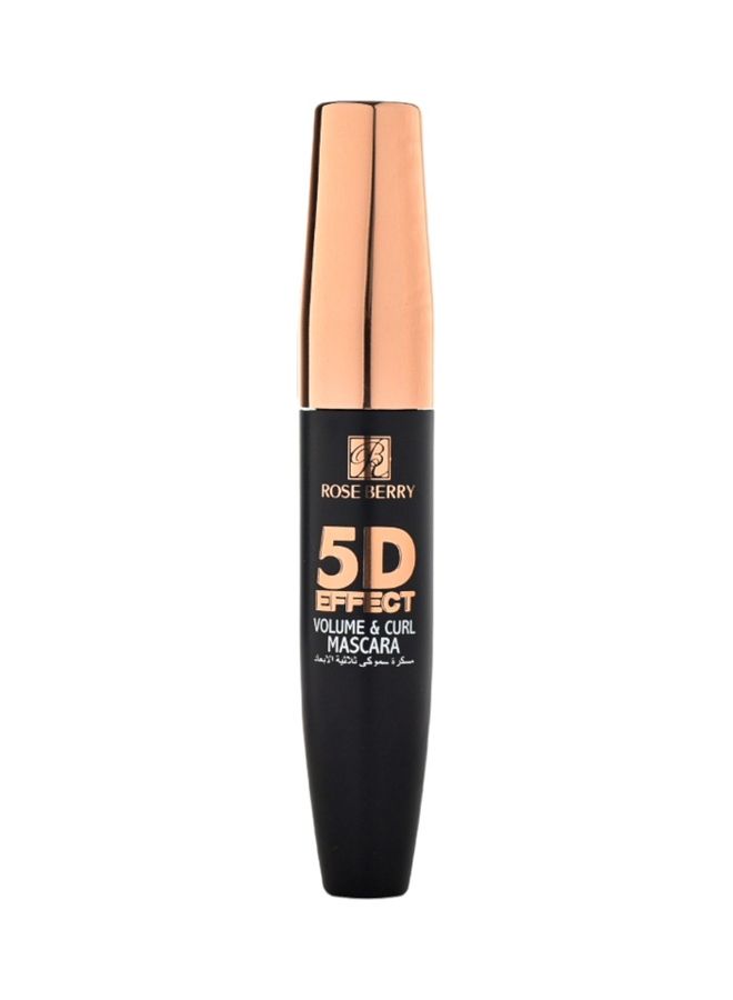 5D Effect Volume & Curl Mascara Black