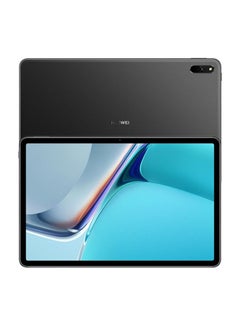 هواوي جهاز لوحي MatePad 11 مقاس 10.95 بوصات وذاكرة وصول عشوائي (RAM) سعة 4 جيجابايت وذاكرة تخزين داخلية 128 جيجابايت وواي فاي باللون الرمادي غير اللامع مع لوحة مفاتيح  - Image 2