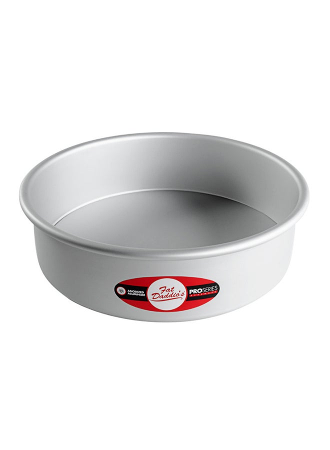 فات داديوز مقلاة مستديرة للتشيز كيك فضي 10x3بوصة - Image 2