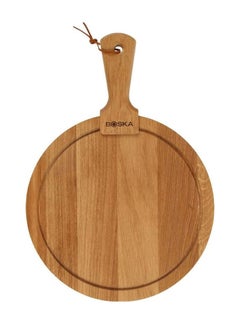 Cheese Board With Handle Brown