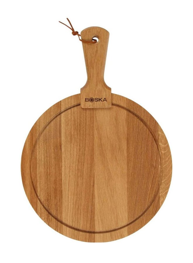 BOSKA - Cheese Board With Handle Brown - Image 1