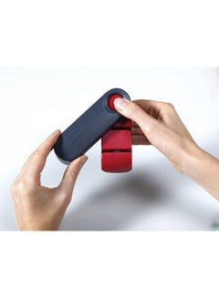 Joseph Joseph Rota Folding Knife Sharpner And Honer Grey/Red 4x4x12.5cm  - Image 4