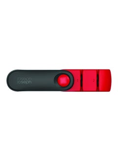 Joseph Joseph Rota Folding Knife Sharpner And Honer Grey/Red 4x4x12.5cm  - Image 5