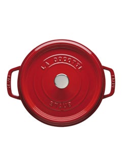 STAUB Round Shaped Casserole Dish Cherry 26cm  - Image 2