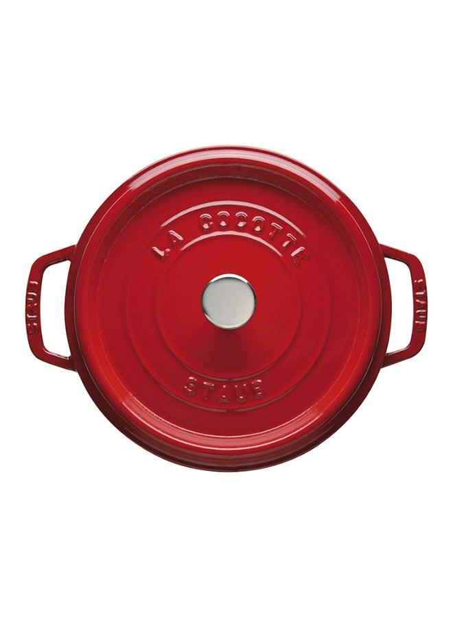 ستوب طبق كسرولة بشكل مستدير كرز 26سم - Image 2