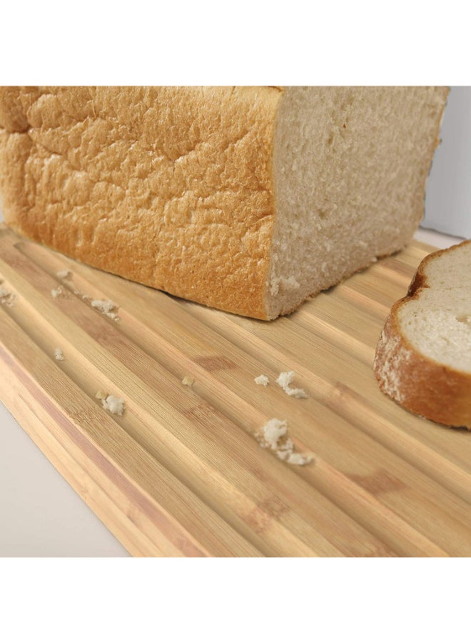 Joseph Joseph Bread Bin With Cutting Board Lid Black/Brown 37x18x22cm  - Image 5