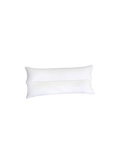 Fiber Bed Pillow Fabric White 50x180cm
