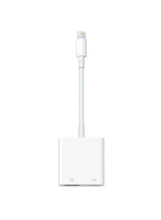 Apple Lightning To Usb Camera Adapter White - Image 1