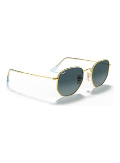Hexagonal Flat Lenses Sunglasses-Lens Size:51mm