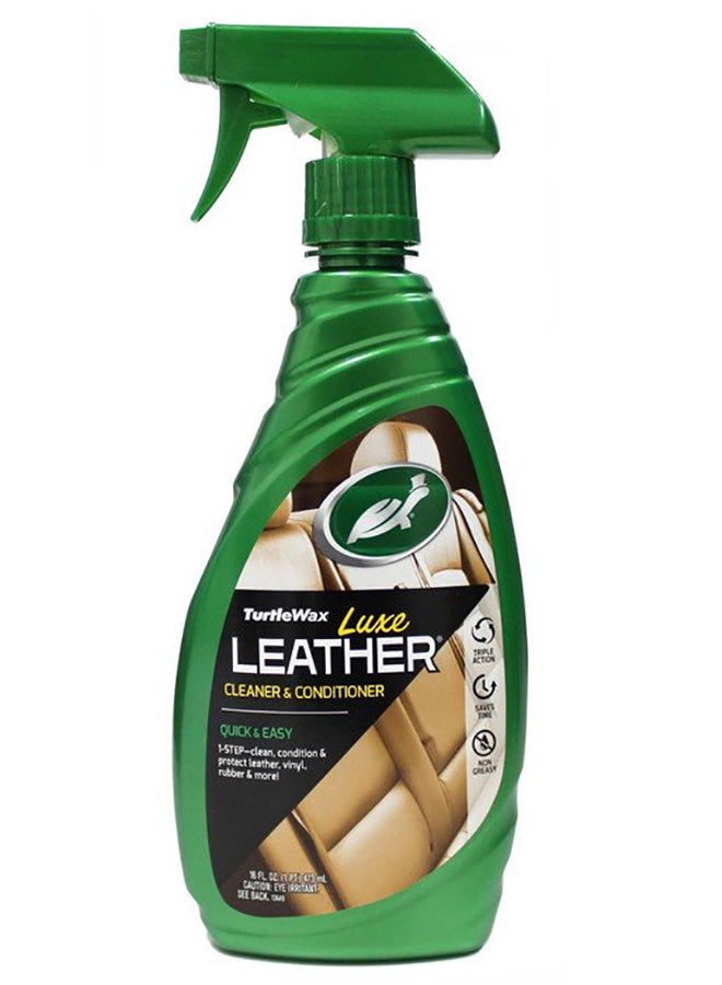 Turtle wax Quick And Easy Luxe Leather Cleaner And Conditioner  - Image 1