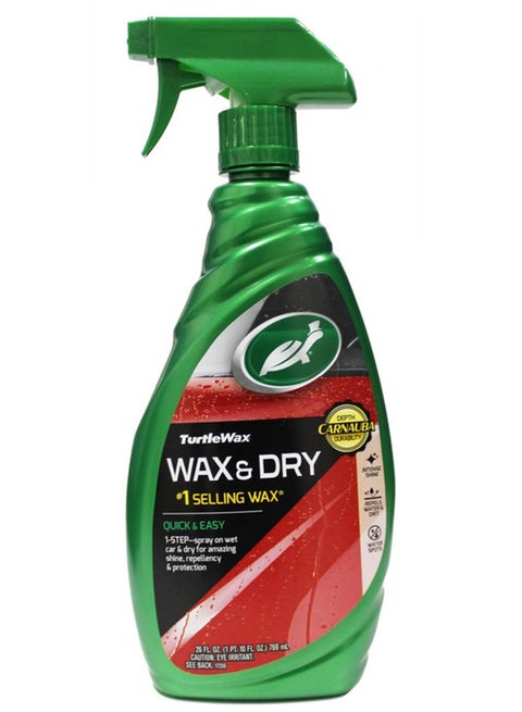 Wax And Dry Spray