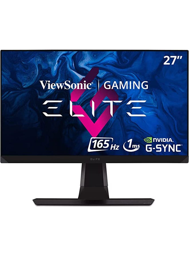 ViewSonic XG270QG 27" 2k QHD 2560x1440, 165Hz Nano IPS, 1ms GtG, Nvidia G-Sync Gaming Monitor, dual integrated speakers Black  - Image 1