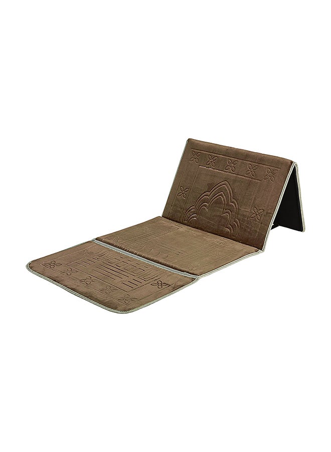 Fabienne - Foldable Prayer Mat Brown 112x54cm - Image 1