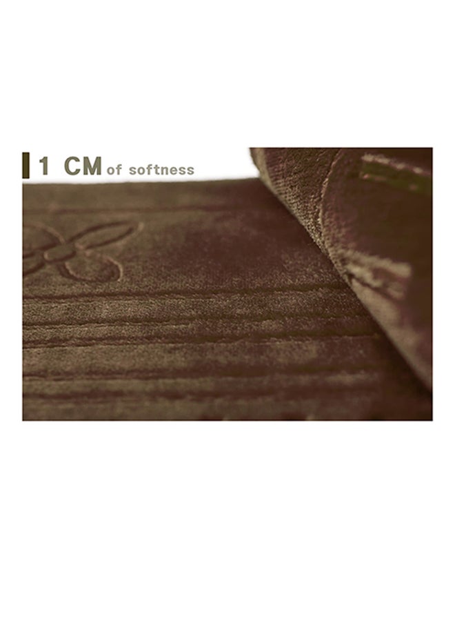 Fabienne - Foldable Prayer Mat Brown 112x54cm - Image 1
