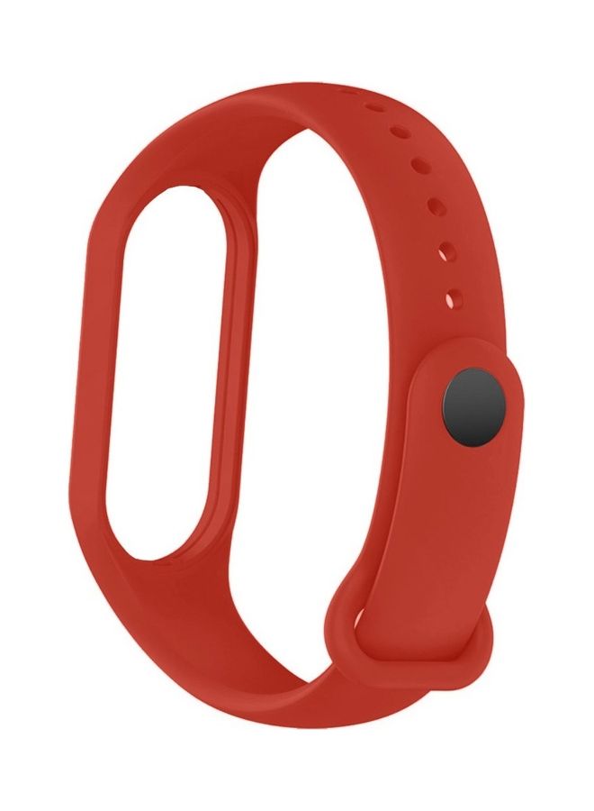 MARGOUN Xiaomi Mi Band 7 Replacement Strap Soft Silicone Watch Band Sport Wristband Bracelet Compatible with Mi Band 7 Smart Fitness Tracker 2022 Release Red - Image 2