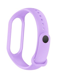 MARGOUN Xiaomi Mi Band 7 Replacement Strap Soft Silicone Watch Band Sport Wristband Bracelet Compatible with Mi Band 7 Smart Fitness Tracker 2022 Release Purple  - Image 2