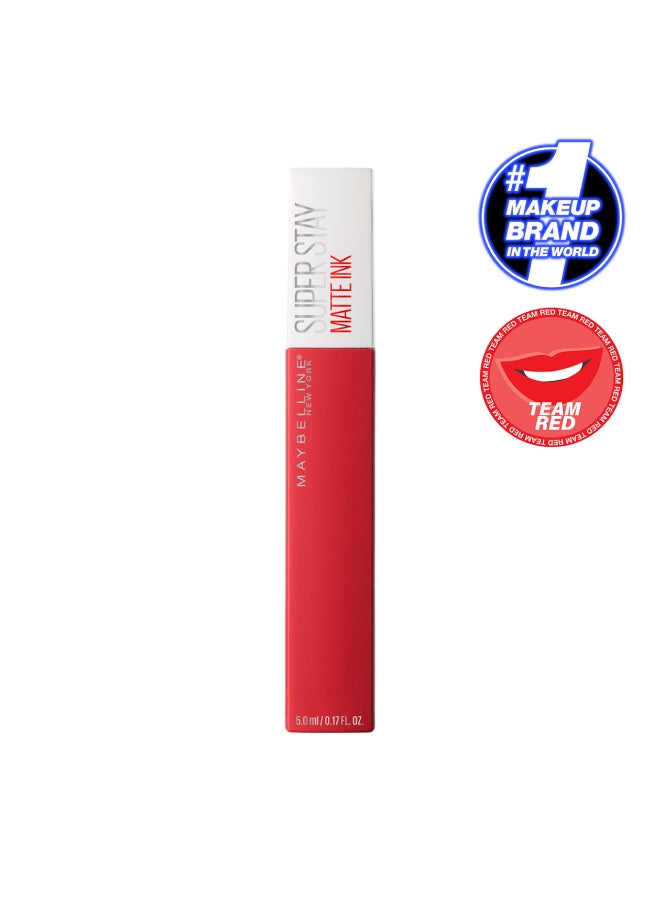 MAYBELLINE NEW YORK - Maybelline New York Superstay Matte Ink Liquid Lipstick - 20 Pioneer 20 Pioneer - Image 1