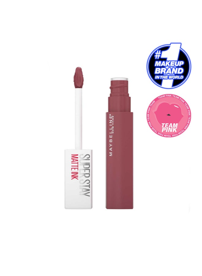 MAYBELLINE NEW YORK - Maybelline New York Superstay Matte Ink Liquid Pinks Lipstick -  175 Ringleader 175 Ringleader - Image 1