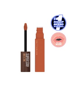 Maybelline New York Superstay Matte Ink Liquid Nude Coffee Lipstick - 265 Caramel Collector 265 Caramel Collector